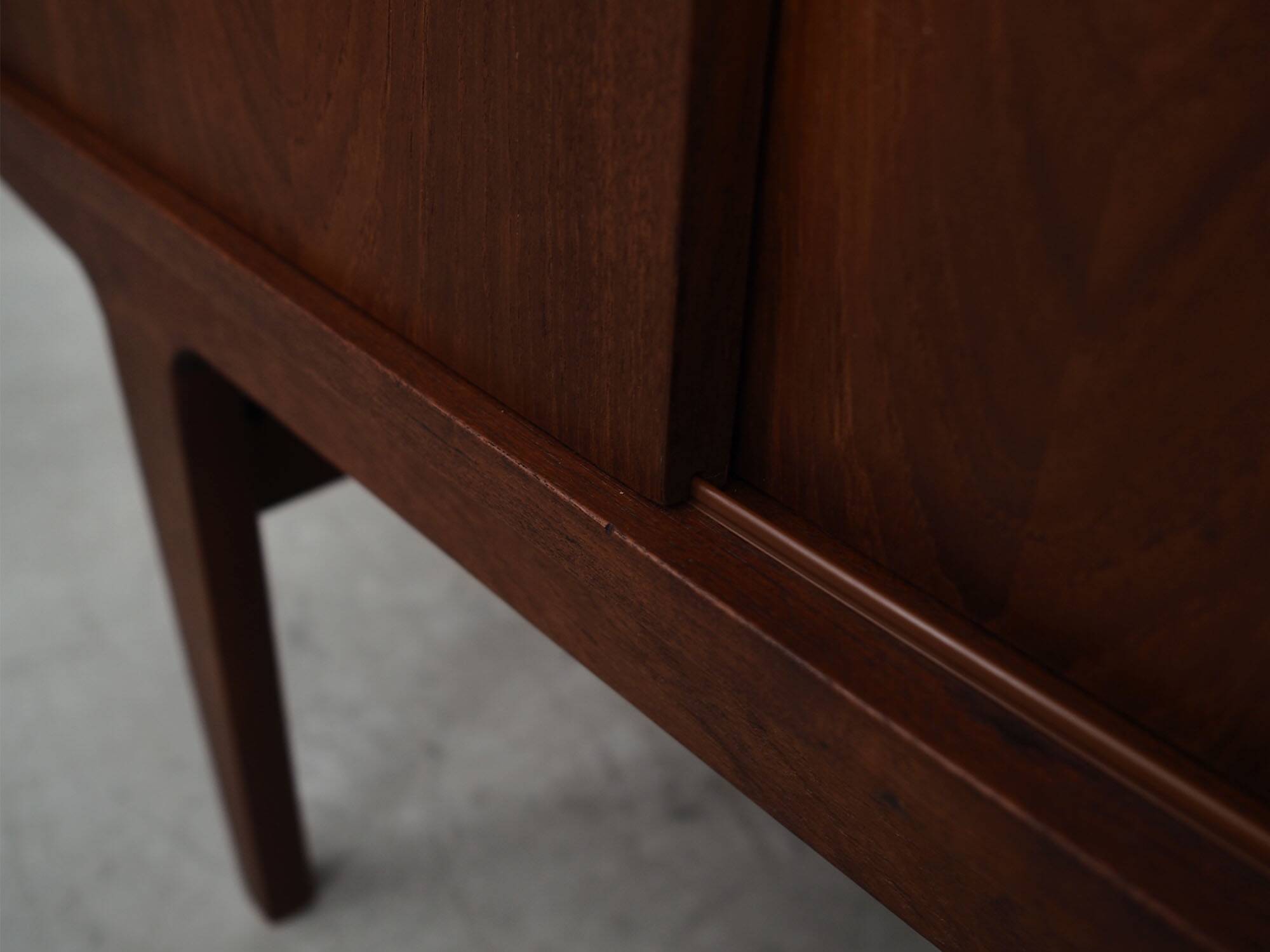 Teak highboard, Danish design, 1960s, production: Denmark