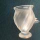 Antique crystal vase signed Lalique