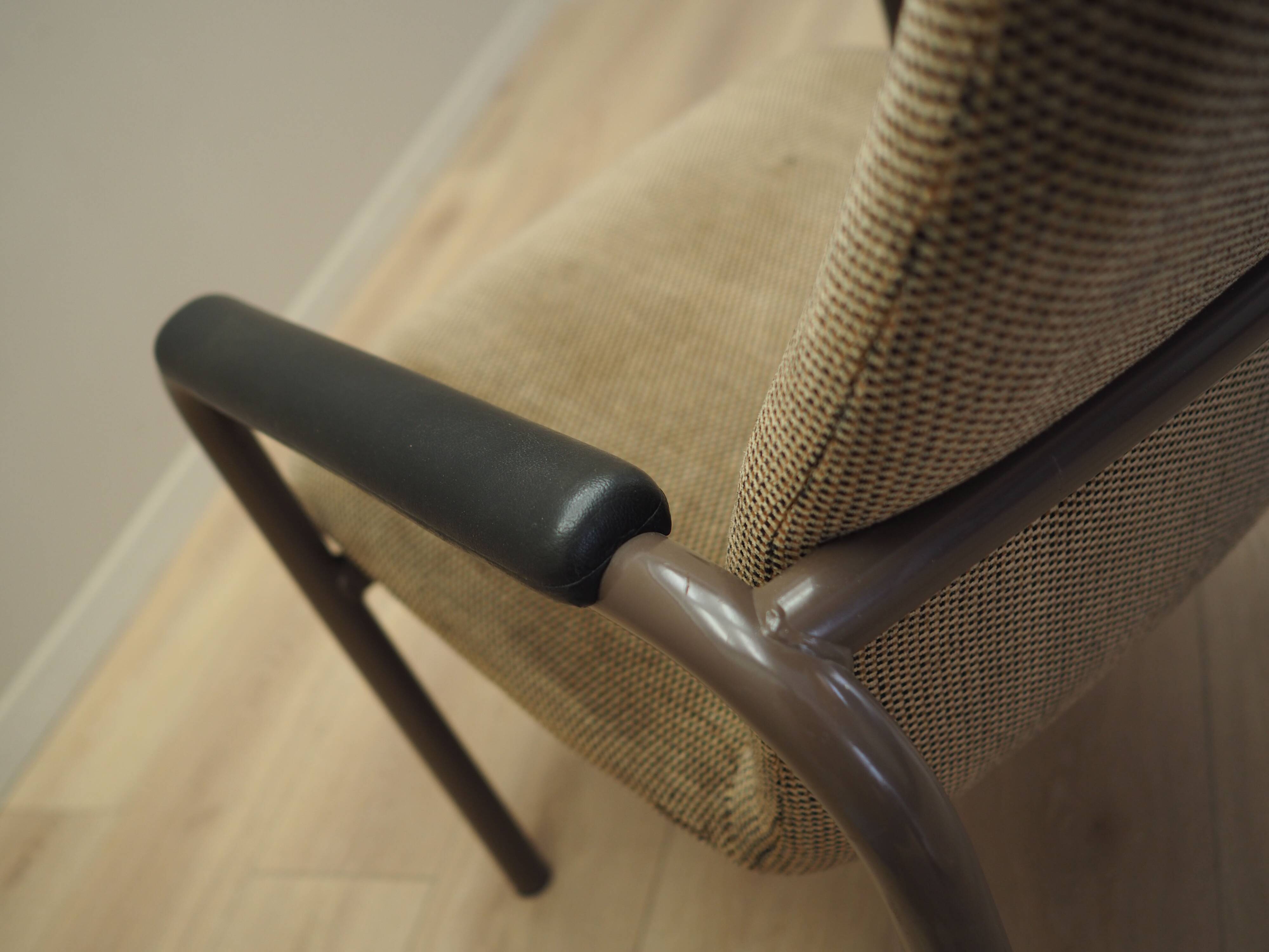 Brown armchair, Danish design, 1960s, production: Denmark