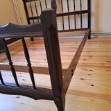 Solid wood Provençal bed 140 x 190