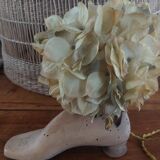 Table lamp wood shoe tree