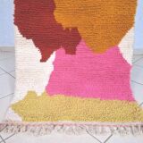 Handmade traditional Beni Ourain Berber rug, size 150 x 250 cm.