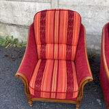 Ensemble canapé et fauteuil