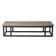 Guyuan – Coffee table in ancient elm with a metal structure no. 2