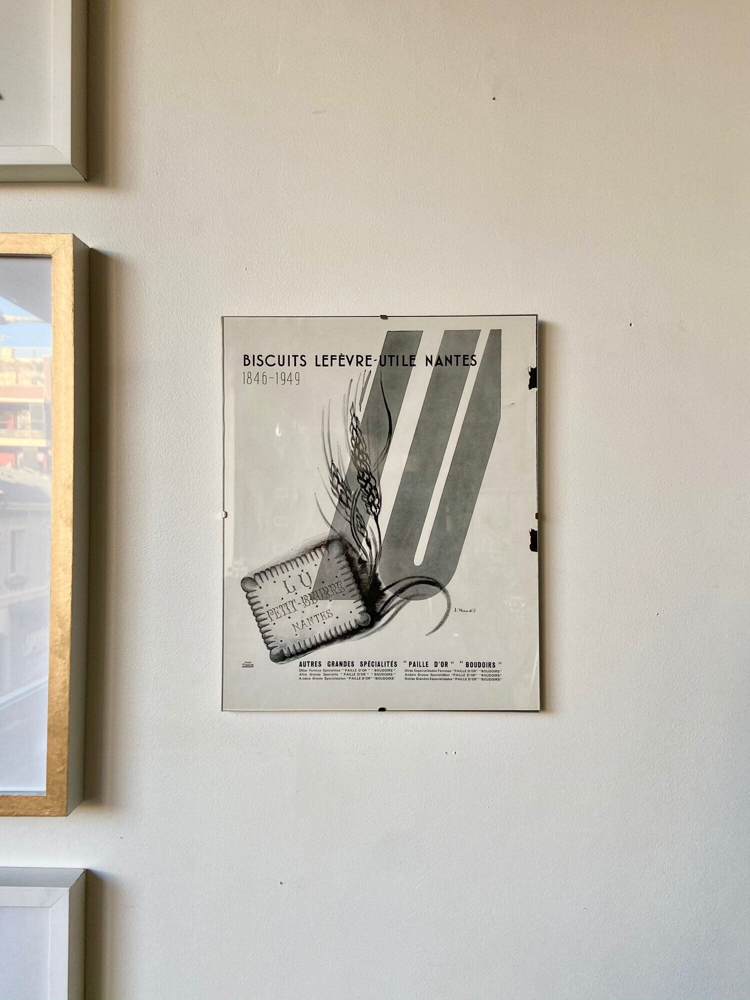 LU advertising poster