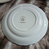 11 antique deep plates L'Amandinoise