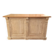Counter from the late 19th century in patinated oak.