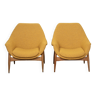 Pair of Mid Century Julia Gaubek Armchairs