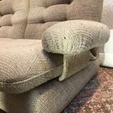 sofa 2 places fabrics steiner 1970