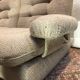 sofa 2 places fabrics steiner 1970