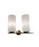 Maison Arlus double wall light, France, 50-60s