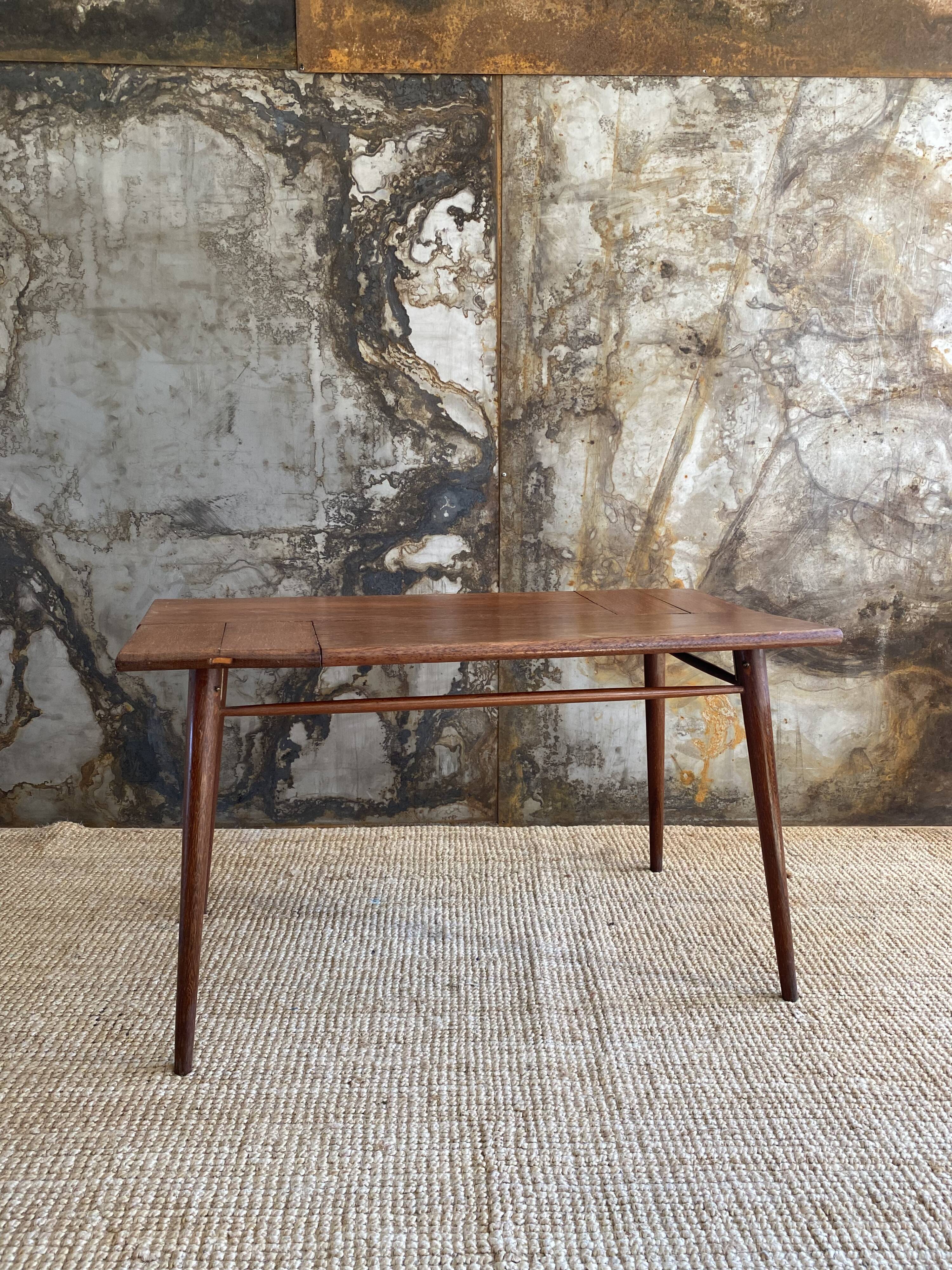 Old coffee table compass legs