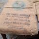 9 sacs en toile de jute potasse d'alsace