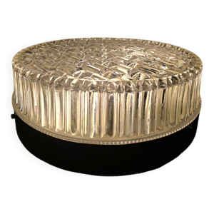 Plafonnier ancien verre - refait neuf