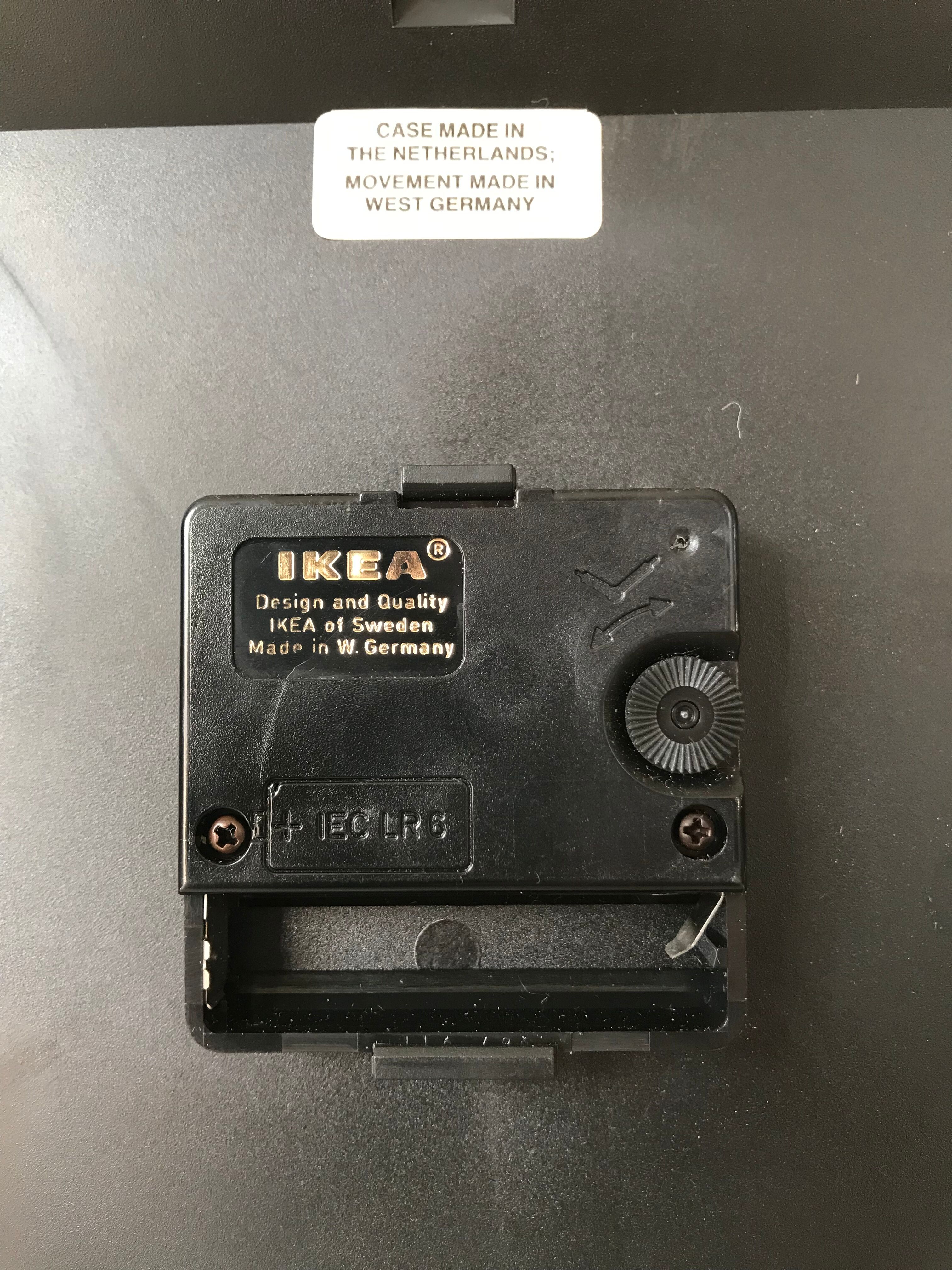 Vintage clock IKEA Years 80