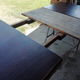 Art Deco dining room extension table