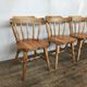 Set table and chairs pine 1950/1960