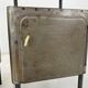 Vintage Industrial Brushed Steel Nightstands, 1920's