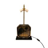 Table lamp, georges mathias for maho, hollywood regency, ca 1970