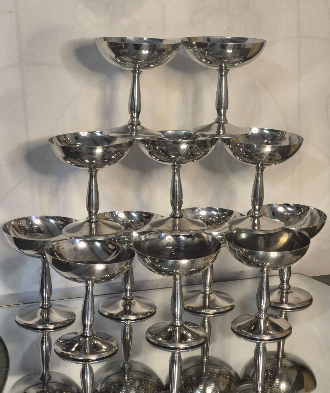 Stainless steel cups