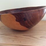 Wooden salad bowl