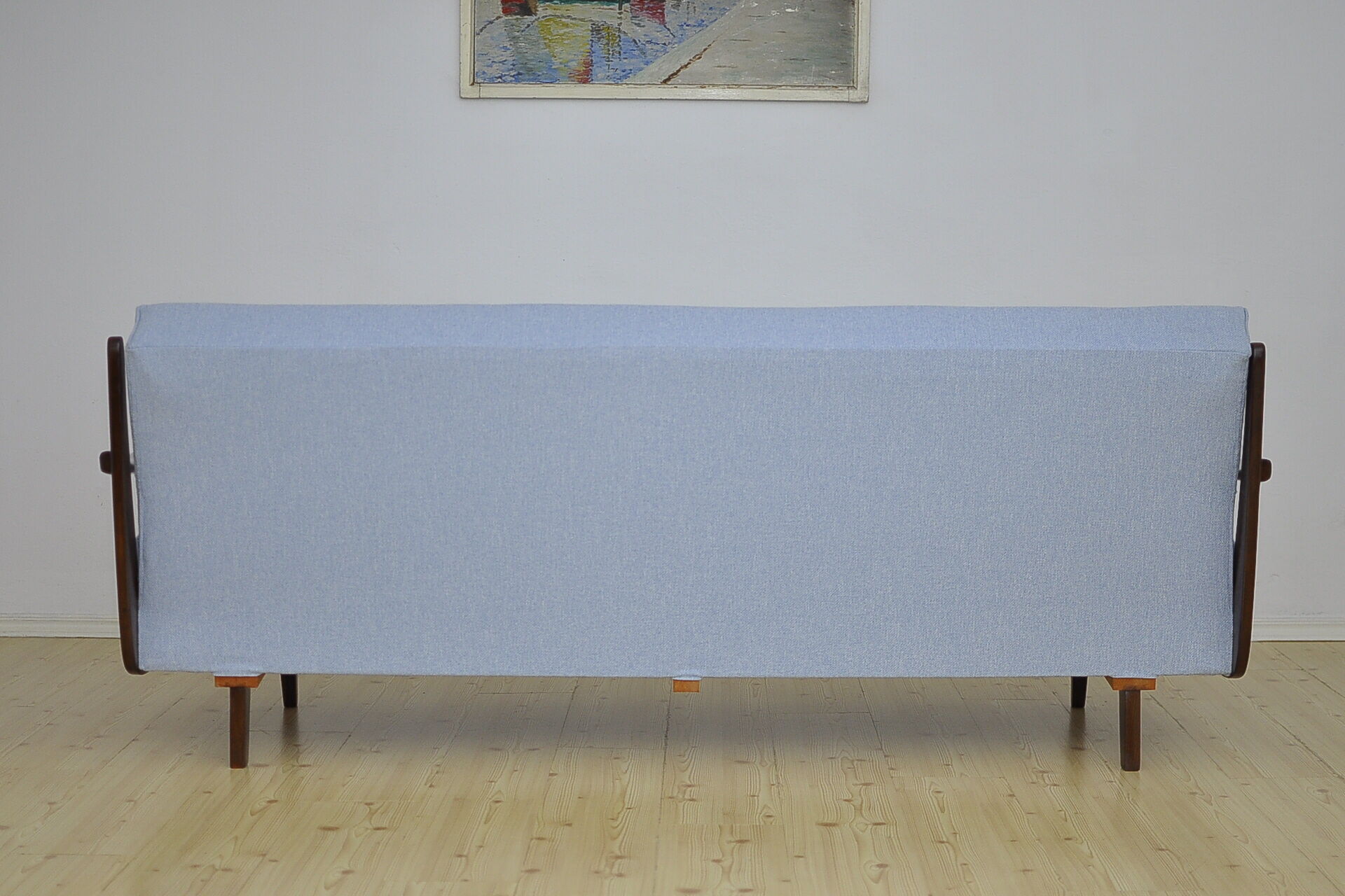 Scandinavian style folding sofa bed, 1960s