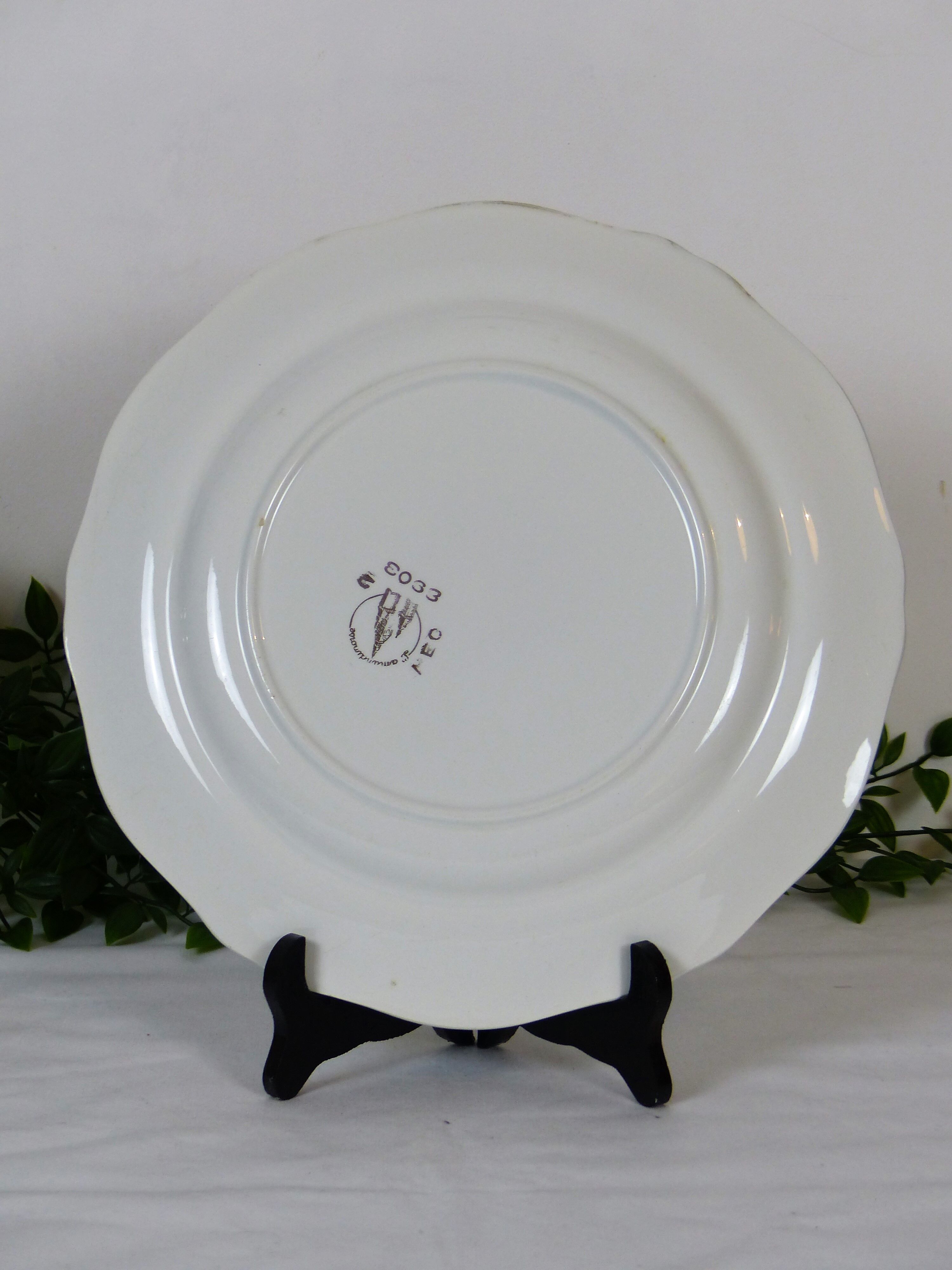 Amandinoise round serving dish