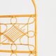 Five-panel rattan folding screen, Scandinavia, 1960s