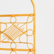Five-panel rattan folding screen, Scandinavia, 1960s