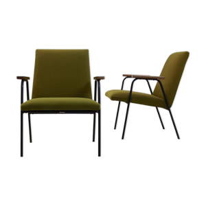 Paire de fauteuils pierre - guariche