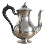 Cafetière ancienne en métal argenté Christofle