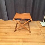 Składany stołek safari , lata 80