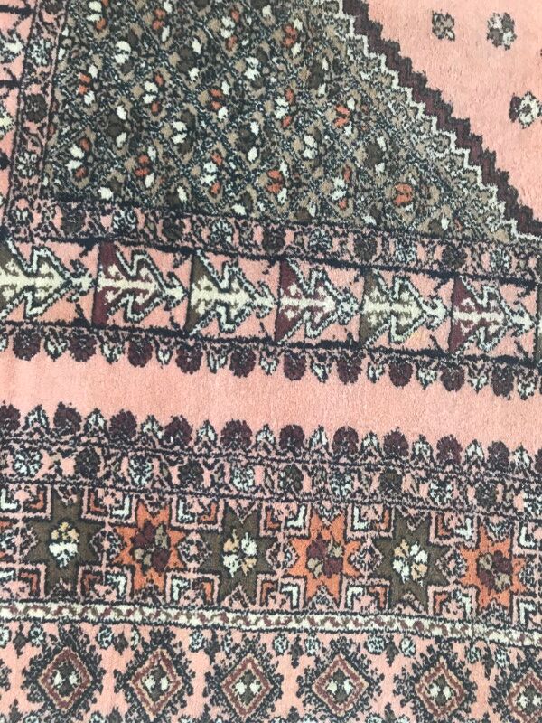 Tapis ancien Maroc Rabat fait main, 205X287 cm