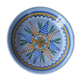 Plate in old earthenware