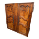 Pair of Louis XV style wardrobe doors
