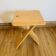 Tabouret pliant en pin massif par Adrian Reed
