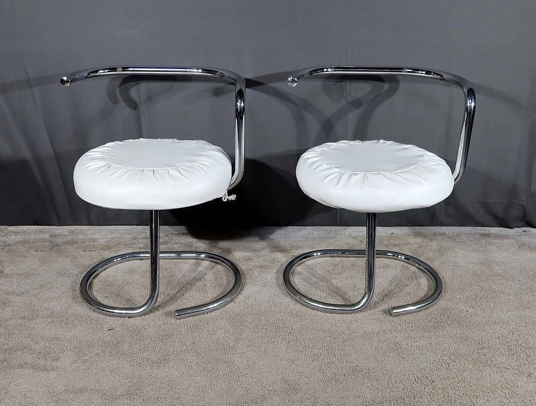 Pair of “Cobra” Chairs by Giotto Stoppino for Kartell – 1970