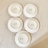 English dessert plate