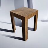 Wood marquetry table Benoît Cazes 2023 - Art Deco reissue JM Frank