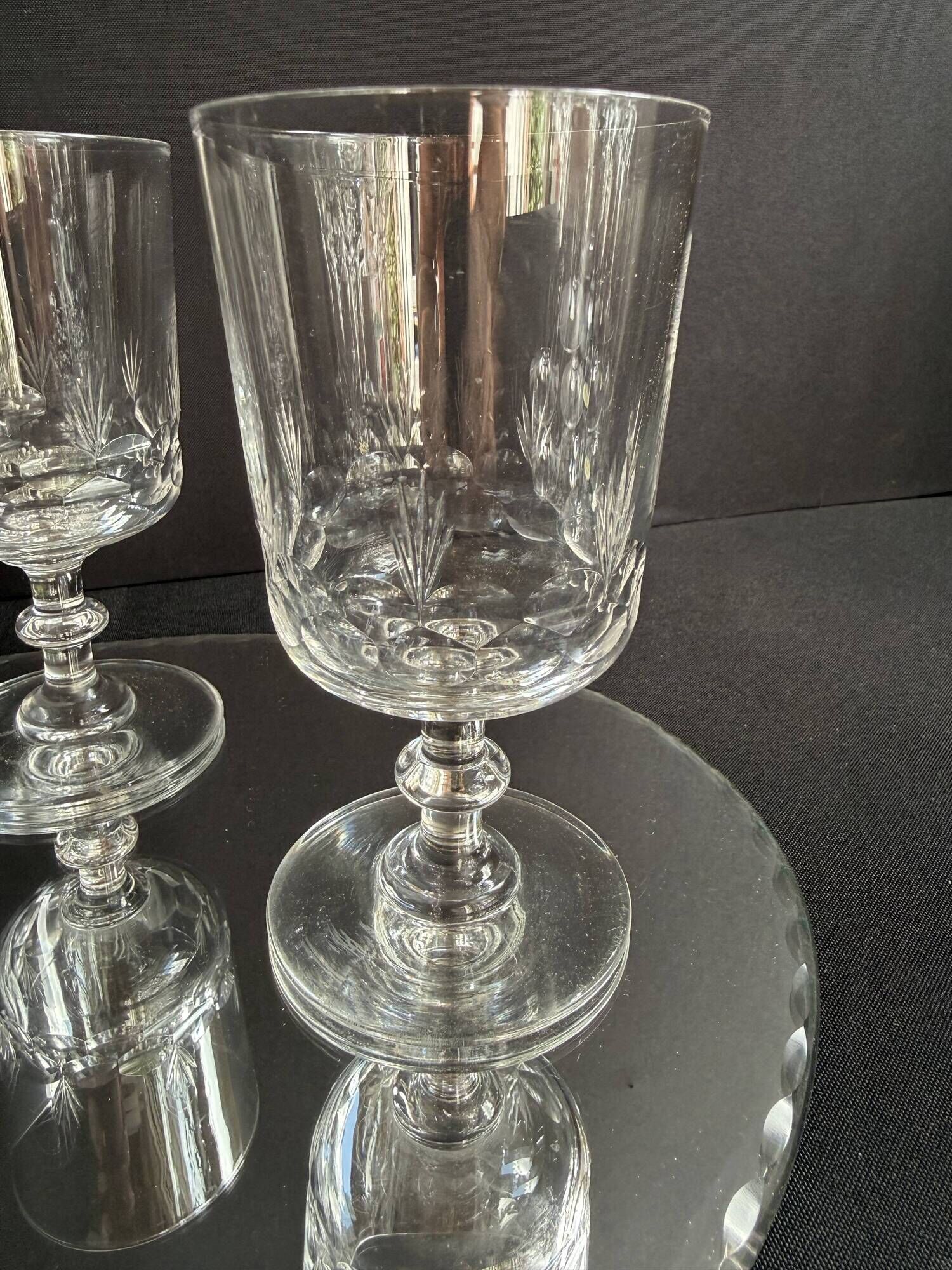 4 verres à vin Baccarat