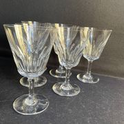 6 verres à vin baccarat service côte d’azur -taille n°3 - estampillés