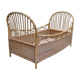 Rattan children's bed