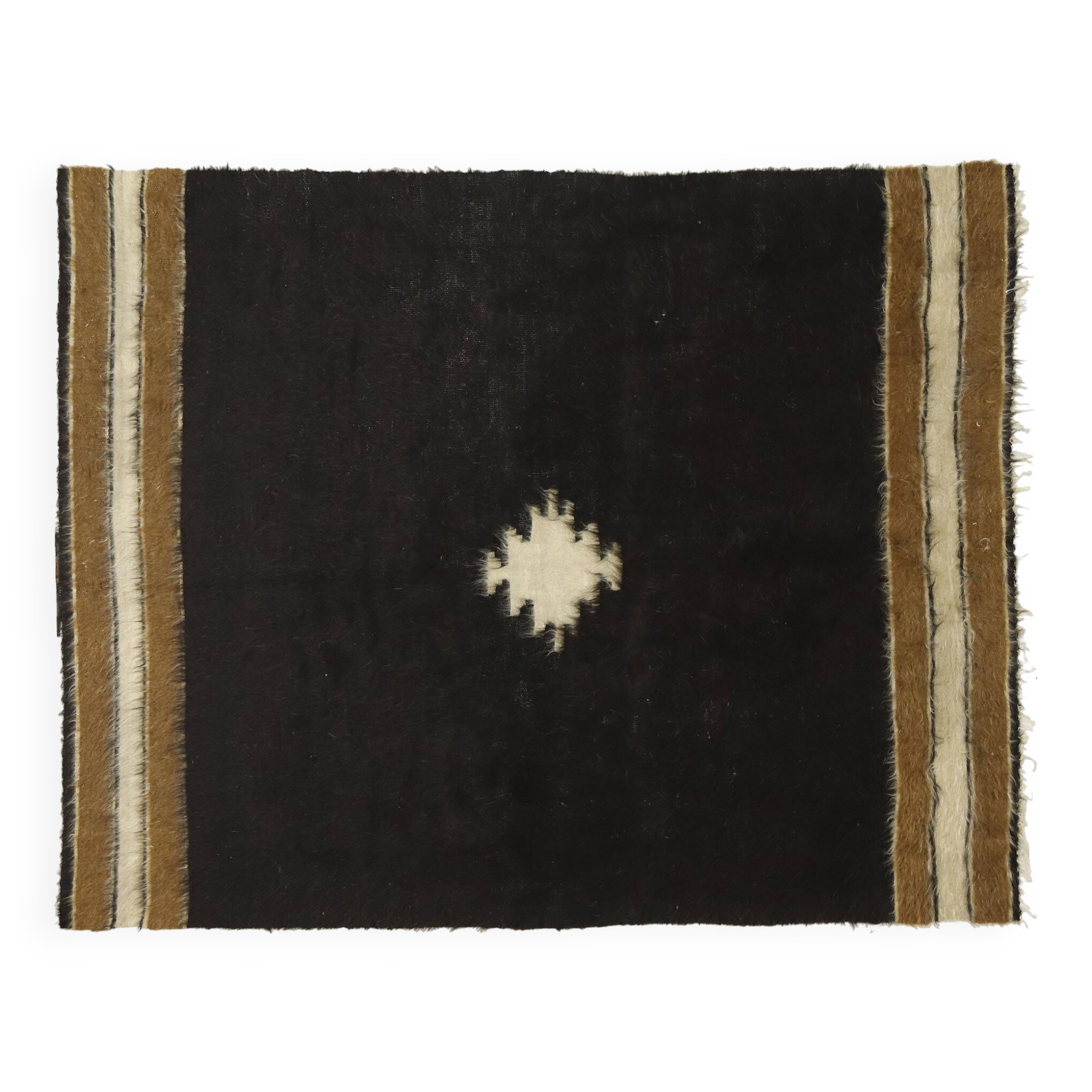 Turkish Anatolian Handmade Vintage Area Rug 170 cm x 127 cm