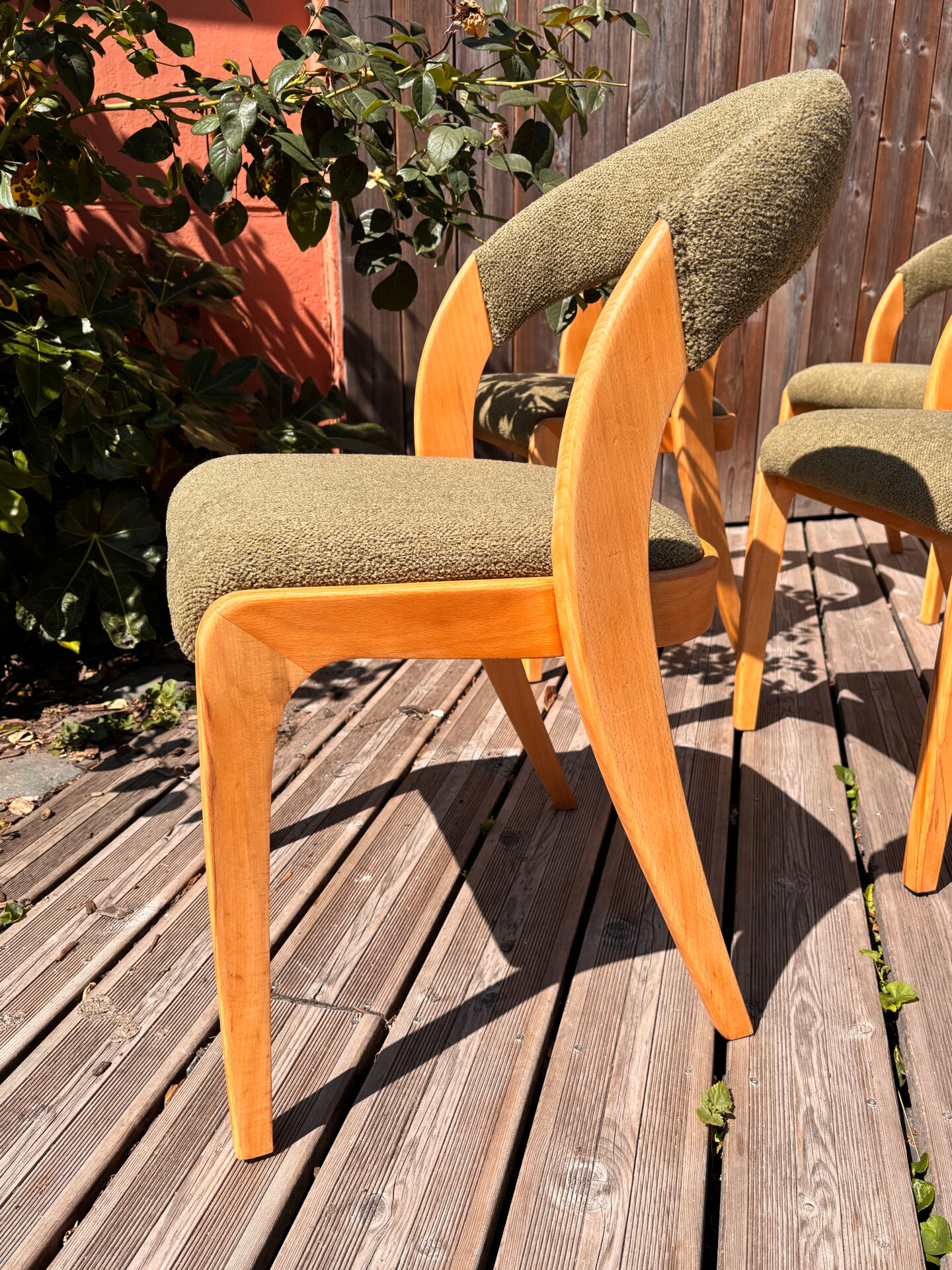Set de 4 chaises gondoles Baumann