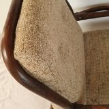 Vintage rattan armchair