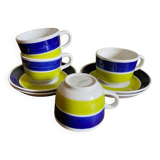 Sarreguemines cups
