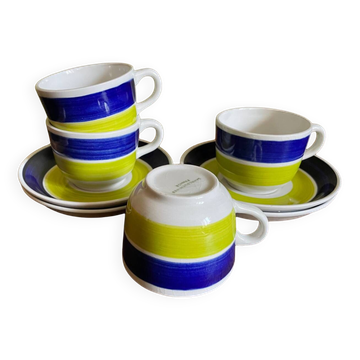 Sarreguemines cups