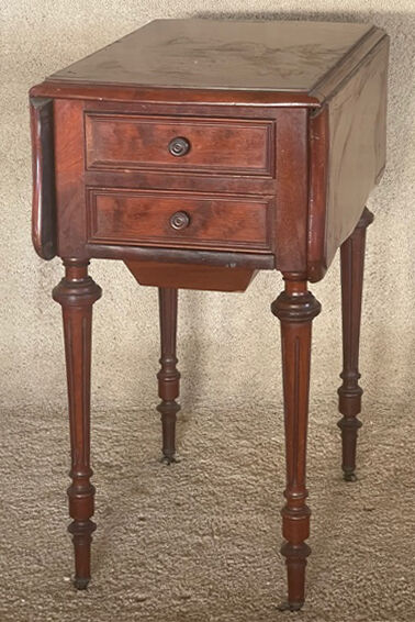 Shuttered nightstand