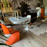 Formica table and chrome