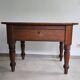 Rustic antique French farmhouse work table, Louis Philippe island